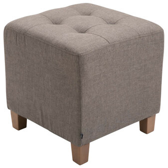 Set van 2 hockers Phoraa Taupe