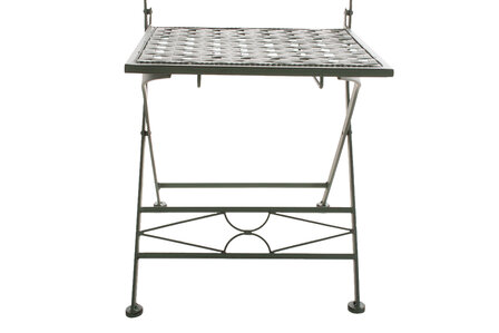 Set van 2 Klapstoelen Iseni antiek/groen, Groen