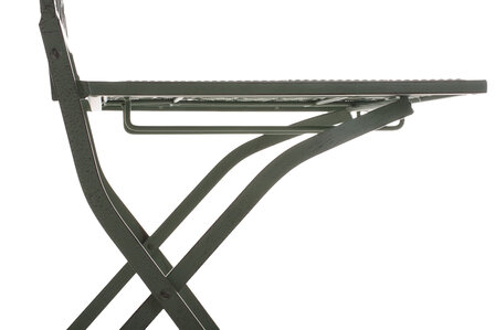 Set van 2 Klapstoelen Iseni antiek/groen, Groen