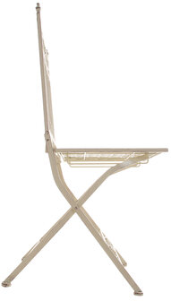 Set van 2 Klapstoelen Iseni antiek/Creme
