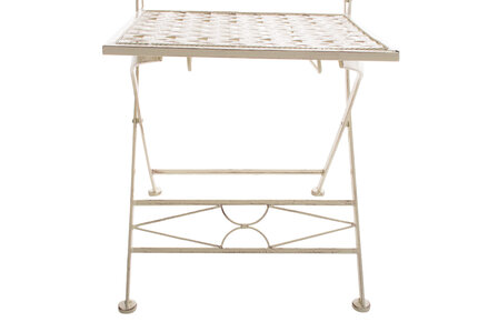 Set van 2 Klapstoelen Iseni antiek/Creme
