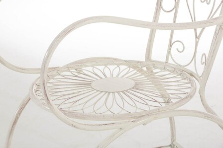 Set van 2 Shaele Tuinstoelen antiek/Creme