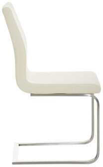 Set van 2 eetkamerstoelen Bolfert Creme