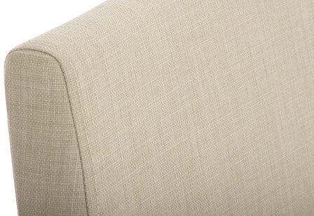 Set van 2 eetkamerstoelen Bolfert Stof Creme