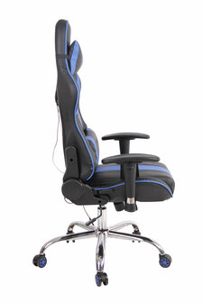 Bureaustoel Lemit XM zwart/Blauww