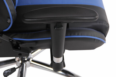 Bureaustoel Lemit XM zwart/Blauww