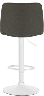 Lix Barkruk - Stof Taupe,wit