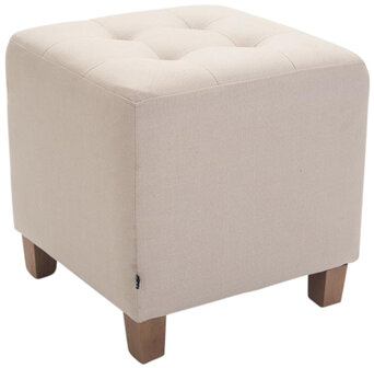 Set van 2 hockers Phoraa Creme