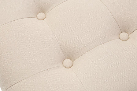 Set van 2 hockers Phoraa Creme