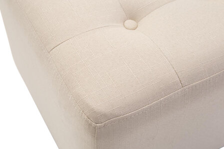 Set van 2 hockers Phoraa Creme