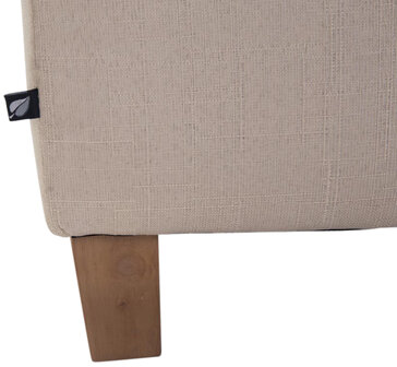 Set van 2 hockers Phoraa Creme