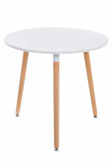 Tafel Insgir wit,natura, Wit