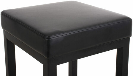 Barstoel Bermuda Rood, Zwart