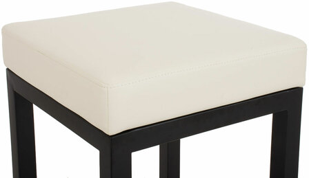 Barstoel Bermuda Rood, Creme