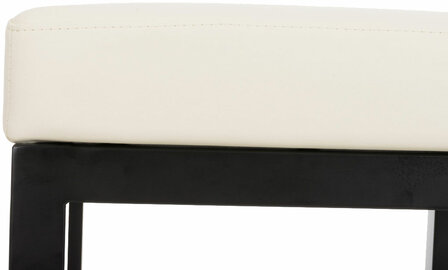 Barstoel Bermuda Rood, Creme