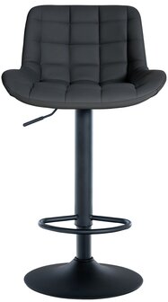 Barstoel Bermuda Rood, Zwart