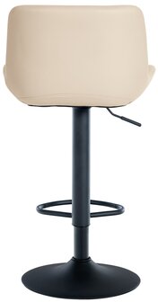 Barhocker Tevor Kunstleder, Creme