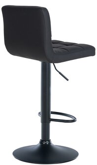 Barstoel Fine Kunstleer zwart, Zwart
