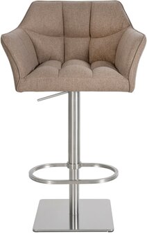 Barstoel Bermuda Rood, Taupe