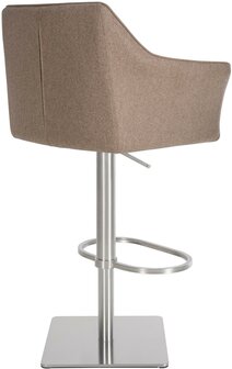 Barstoel Bermuda Rood, Taupe