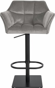 Barstoel Bermuda Rood, Grijs