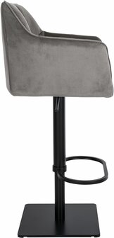 Barstoel Bermuda Rood, Grijs