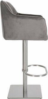 Barstoel Bermuda Rood, Grijs