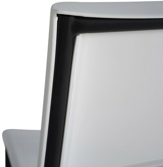 Barstoel Bermuda Rood, Wit