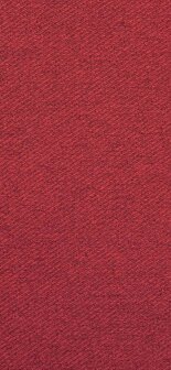 Voetenbank Girdang Stof, Rood