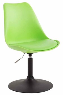 4-delige set eetkamerstoelen Miverack B kunststof, Groen