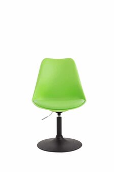 4-delige set eetkamerstoelen Miverack B kunststof, Groen