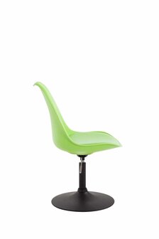 4-delige set eetkamerstoelen Miverack B kunststof, Groen