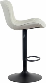 Barstoel Lunis Stof, Creme