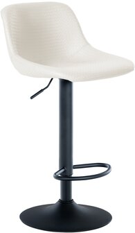 Barstoel Bermuda Rood, Creme