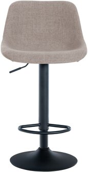 Barhocker Lift Stof, Taupe