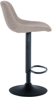 Barhocker Lift Stof, Taupe