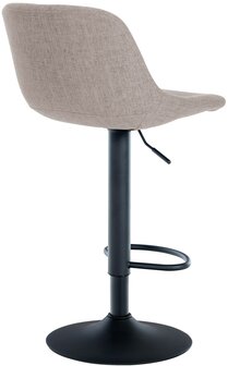 Barhocker Lift Stof, Taupe