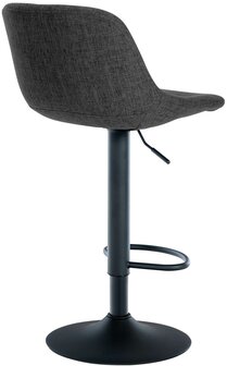 Barhocker Lift Stof, Zwart