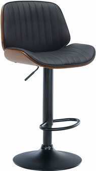 Barhocker Navo Kunstleder Zwart -&gt; Barkruk Navo Kunstleer zwart