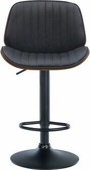 Barhocker Navo Kunstleder Zwart -&gt; Barkruk Navo Kunstleer zwart