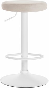 Barstoel Bermuda Rood, Creme