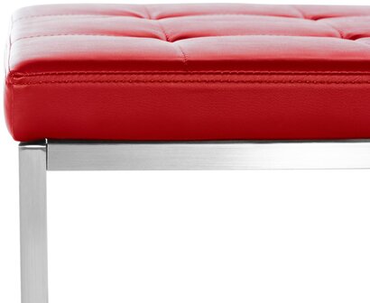 2-delige set barkrukken Birca, Rood