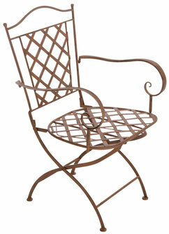 2-delige set stoelen Idiri, Bruin