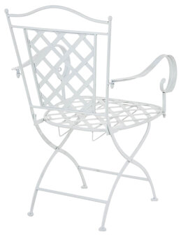 2-delige set stoelen Idiri, Wit
