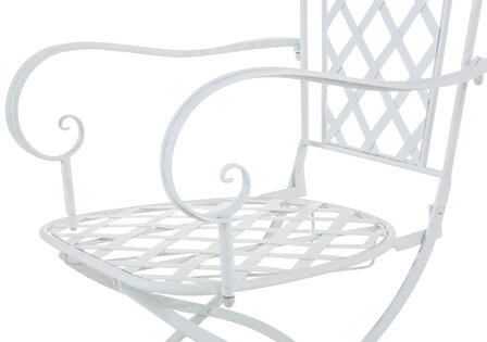 2-delige set stoelen Idiri, Wit