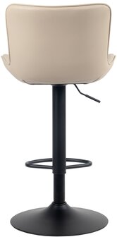 Barstoel Lunis Kunstleer, Creme
