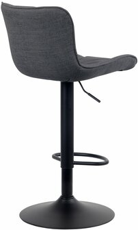 Barstoel Lunis Stof, Zwart