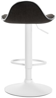 Barhocker Shinghaa Stof wit, Grijs