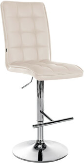Barstoel Bermuda Rood, Creme