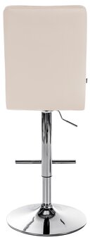 Barstoel Bermuda Rood, Creme